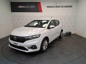 Dacia Sandero occasion année 2022 boite Robotisee Annonce Dacia Sandero occasion Essence Sandero TCe 90 CVT - 22 Confort 5p à Mont de Marsan