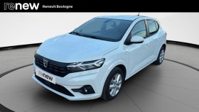 Dacia Sandero occasion 2022 mise en vente à BOULOGNE BILLANCOURT par le garage RENAULT BOULOGNE - photo n°1