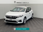 Dacia Sandero occasion année 2023 boite Manuelle Annonce Dacia Sandero occasion Essence Sandero TCe 90 Essential à Abbeville