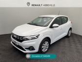 Dacia Sandero occasion année 2024 boite Manuelle Annonce Dacia Sandero occasion Essence Sandero TCe 90 Expression à Abbeville