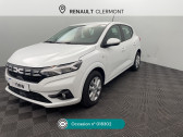 Dacia Sandero occasion année 2023 boite Manuelle Annonce Dacia Sandero occasion Essence Sandero TCe 90 Expression à Clermont
