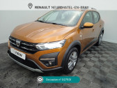 Annonce Dacia Sandero occasion Essence Sandero TCe 90 Stepway Confort � Neufch�tel-en-Bray