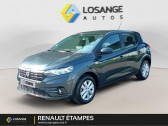 Dacia Sandero occasion année 2022 boite Automatique Annonce Dacia Sandero occasion Essence TCe 90 CVT - 22 Confort à Morigny-Champigny