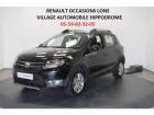 Dacia Sandero occasion Noir année 2016 boite Manuelle Annonce Dacia Sandero occasion Essence TCe 90 E6 Stepway Prestige à Lons