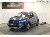 Dacia Sandero occasion année 2021 boite Manuelle Annonce Dacia Sandero occasion Essence TCe 90 Stepway Essentiel à Pau