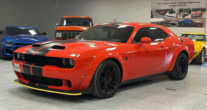 Dodge Challenger 2 SRT Hellcat Widebody - 6.2 V8 717ch 2022 - photo n°3 Dodge Challenger 2 SRT Hellcat Widebody - 6.2 V8 717ch  occasion à St Georges D'Orques - photo n°3