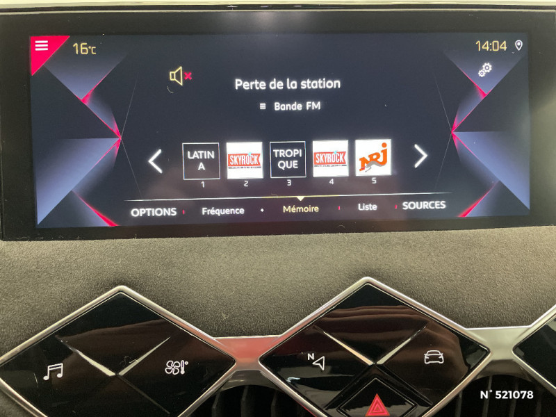 DS DS3 Crossback 3 CROSSBACK PURETECH 130 EAT8 PERFORMANCE LINE+  occasion  Brie-Comte-Robert - photo n13