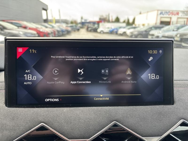 DS DS3 Crossback BlueHDi 130ch Performance Line + Automatique  occasion � Barberey-Saint-Sulpice - photo n�17