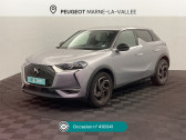 DS DS3 Crossback occasion année 2020 boite Automatique Annonce DS DS3 Crossback occasion Essence PureTech 130ch Grand Chic Automatique 109g à Montévrain