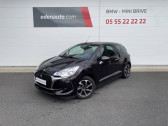 DS DS3 occasion année 2016 boite Manuelle Annonce DS DS3 occasion Essence DS3 Cabriolet PureTech 110 S&S BVM So Chic à Brive-la-Gaillarde