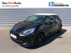 DS DS3 occasion Noir année 2018 boite Manuelle Annonce DS DS3 occasion Essence DS3 PureTech 110 S&S BVM5 Cafe Racer 3p à Annemasse
