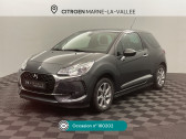 DS DS3 occasion année 2016 boite Manuelle Annonce DS DS3 occasion Essence PureTech 82ch So Chic à Montévrain