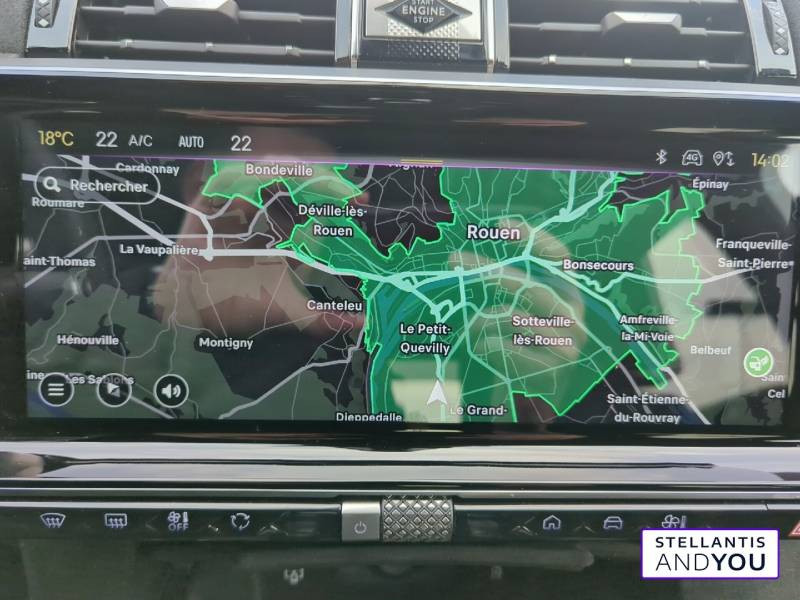 DS Ds7 crossback Hybride Rechargeable E-Tense 300 EAT8 4x4 Performance Line  occasion  LE GRAND QUEVILLY - photo n8