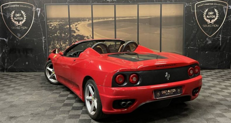 Ferrari 360 SPIDER F1 3.6 400 CH / Historique Complet Rouge occasion à GUERANDE - photo n°3