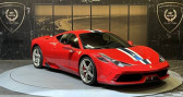 Ferrari 458 occasion année 2014 boite Automatique Annonce Ferrari 458 occasion Essence Speciale V8 4.5 605 ch / Française / Carbone à GUERANDE