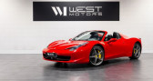 Ferrari 458 occasion année 2013 boite Automatique Annonce Ferrari 458 occasion Essence SPIDER 4.5 V8 570 CH à DARDILLY