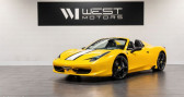 Ferrari 458 Spider 4.5 V8 570 - Immat France Carbone Lift Baquet Cam. Re   MOUGINS 06