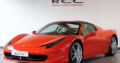 Ferrari 458 occasion année 2012 boite Automatique Annonce Ferrari 458 occasion Essence Spider DCT à Le Port Marly