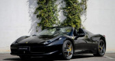 Ferrari 458 Spider V8 4.5  2012 - annonce de voiture en vente sur Auto Sélection.com