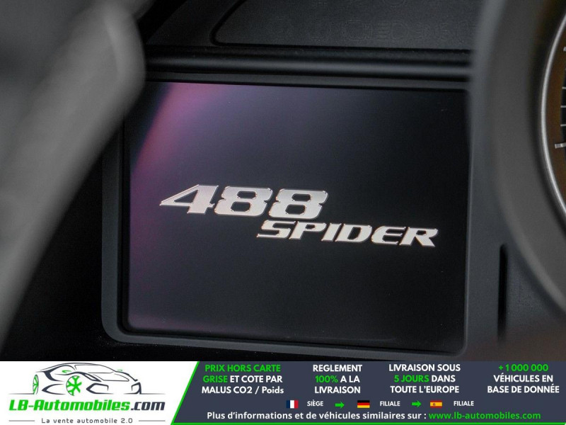 Ferrari 488 4.0 V8 670ch Spider  occasion � Beaupuy - photo n�7