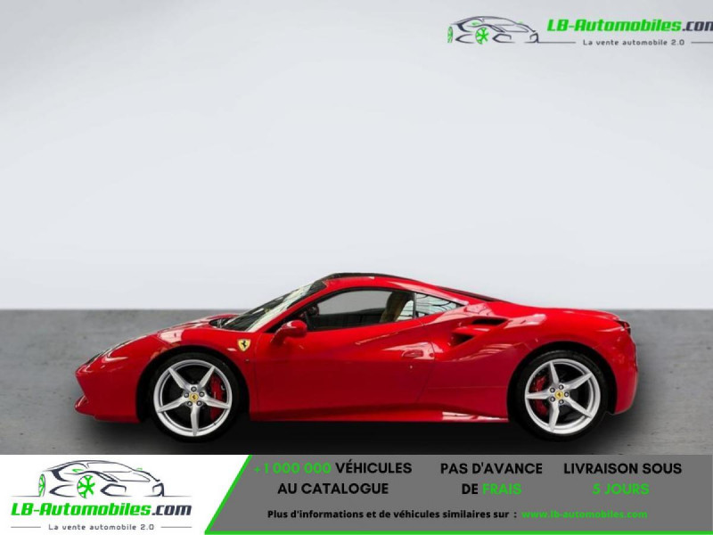 Ferrari 488 u003eROSSO CORSA*LOW MILEAGE*SHIELDS*  occasion  Beaupuy - photo n4