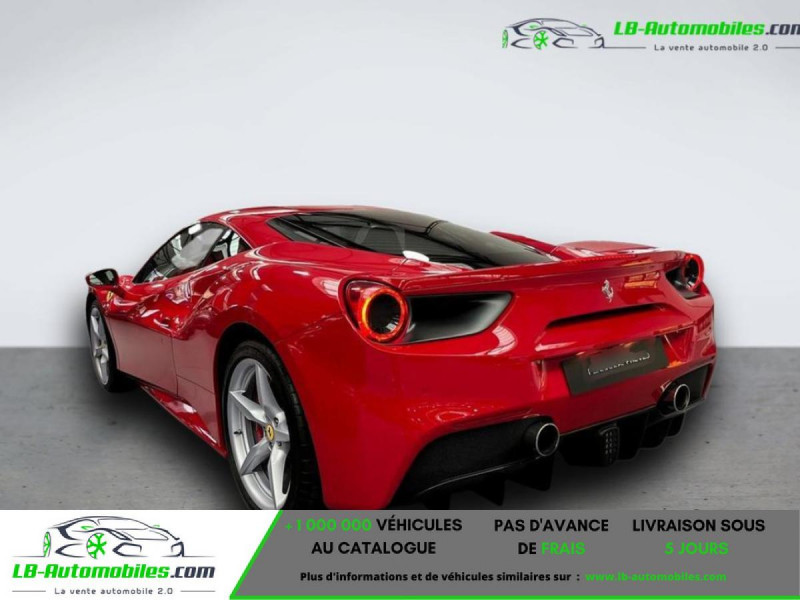 Ferrari 488 u003eROSSO CORSA*LOW MILEAGE*SHIELDS*  occasion  Beaupuy - photo n3