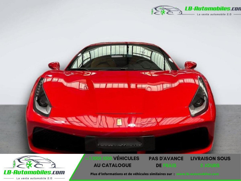 Ferrari 488 u003eROSSO CORSA*LOW MILEAGE*SHIELDS*  occasion  Beaupuy - photo n5