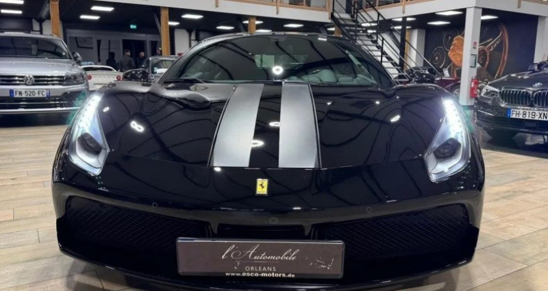 Ferrari 488 V8 3.9 T 670ch Black Carbon 2016 - photo n°3 Ferrari 488 V8 3.9 T 670ch Black Carbon  occasion à Saint Denis En Val - photo n°3