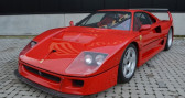 Ferrari F40 occasion Rouge année 1992 boite Manuelle Annonce Ferrari F40 occasion Essence PACK LM !! Voiture Européenne !! Superbe état !! à Lille