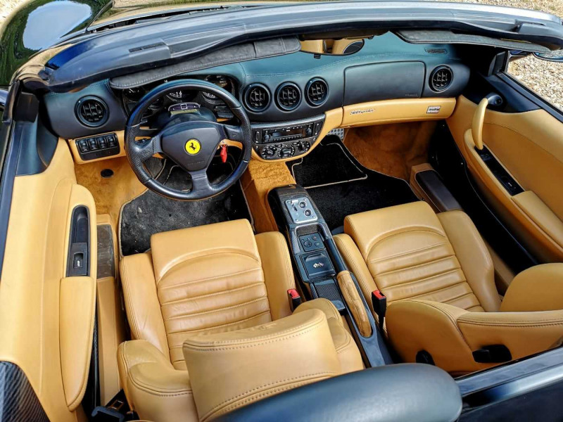 Ferrari F430 Spider V8 4.3 Noir occasion à Reims - photo n°4