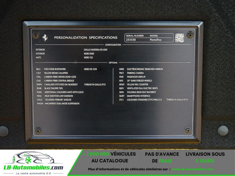 Ferrari Portofino 4.0 V8 600 ch  occasion � Beaupuy - photo n�6