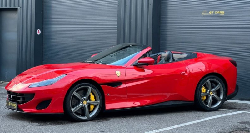 Ferrari Portofino fran�aise malus pay� Rosso Corsa �chappement sport freins c�  occasion � GENAY - photo n�3