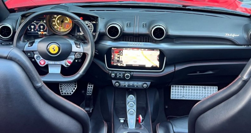 Ferrari Portofino fran�aise malus pay� Rosso Corsa �chappement sport freins c�  occasion � GENAY - photo n�7