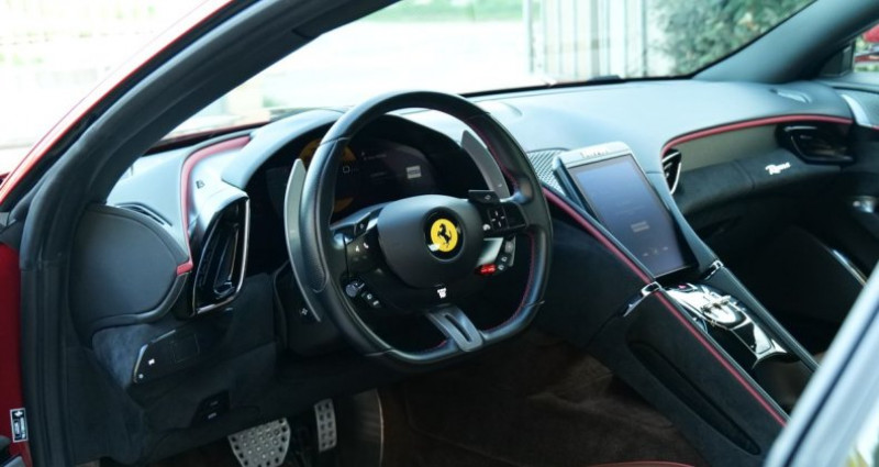 Ferrari Roma 3.9 v8 620 ch rosso fiorano 2021 - photo n°6 Ferrari Roma 3.9 v8 620 ch rosso fiorano  occasion à Meyreuil - photo n°6