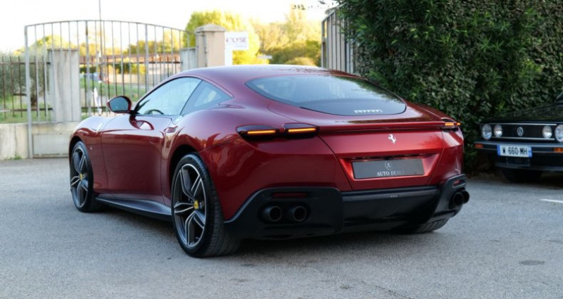 Ferrari Roma 3.9 v8 620 ch rosso fiorano 2021 - photo n°3 Ferrari Roma 3.9 v8 620 ch rosso fiorano  occasion à Meyreuil - photo n°3