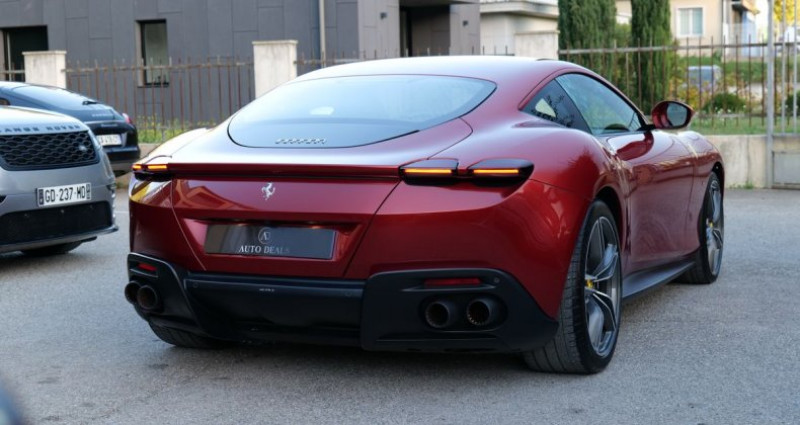 Ferrari Roma 3.9 v8 620 ch rosso fiorano 2021 - photo n°2 Ferrari Roma 3.9 v8 620 ch rosso fiorano  occasion à Meyreuil - photo n°2