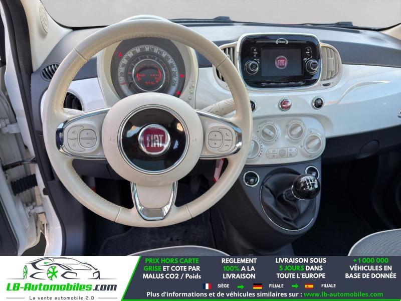 Fiat 500 0.9 8V 85 ch TwinAir BVM  occasion � Beaupuy - photo n�3