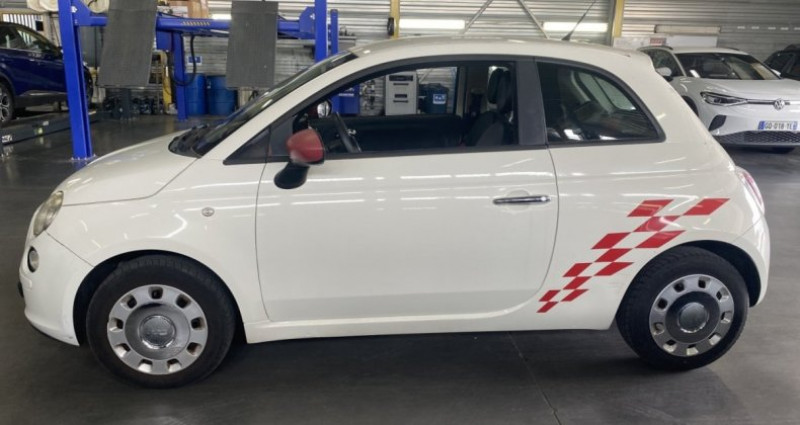 Fiat 500 0.9 8V TWINAIR 85CH S&S BI-COLOR DUALOGIC BLANC /ROUGE  occasion  VOREPPE - photo n5