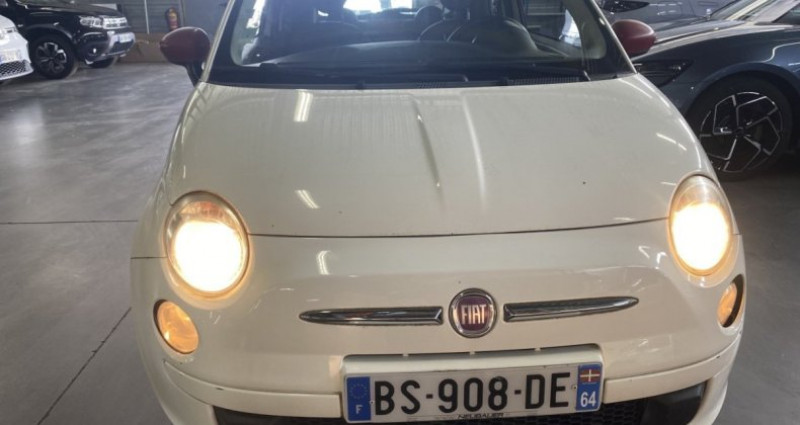 Fiat 500 0.9 8V TWINAIR 85CH S&S BI-COLOR DUALOGIC BLANC /ROUGE  occasion  VOREPPE - photo n4