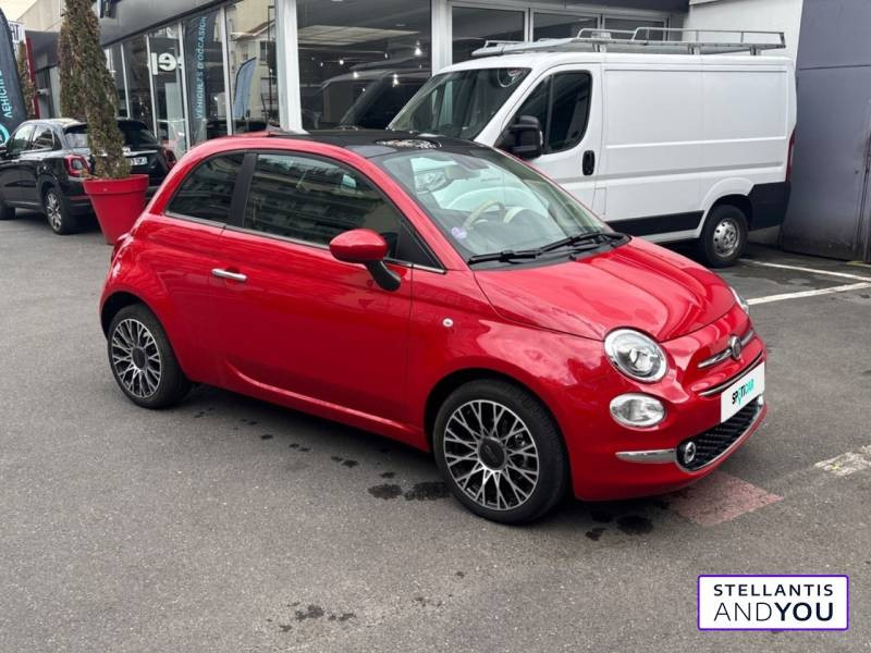 Fiat 500 1.0 70 ch Hybride BSG S/S Club  occasion  BOULOGNE BILLANCOURT - photo n3