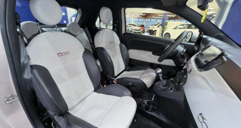 Fiat 500 1.0 70CH BSG LOUNGE MHEV 2020 - photo n°7 Fiat 500 1.0 70CH BSG LOUNGE MHEV  occasion à ROUEN - photo n°7