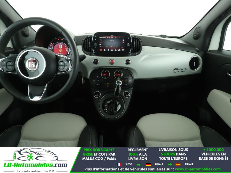 Fiat 500 1.2 69 ch BVA  occasion � Beaupuy - photo n�3
