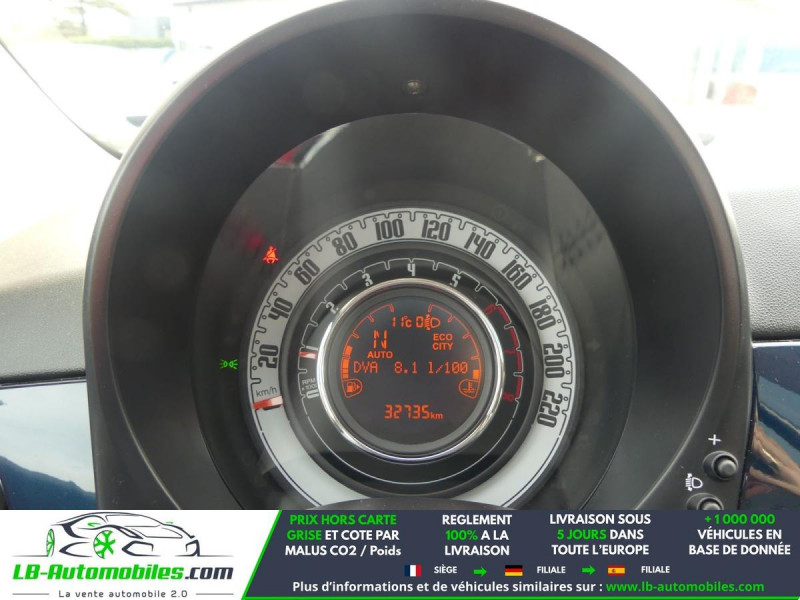 Fiat 500 1.2 69 ch BVA  occasion � Beaupuy - photo n�7