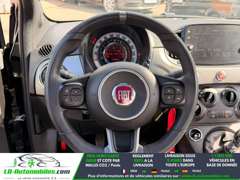 Fiat 500 1.2 69 ch BVA  occasion � Beaupuy - photo n�10