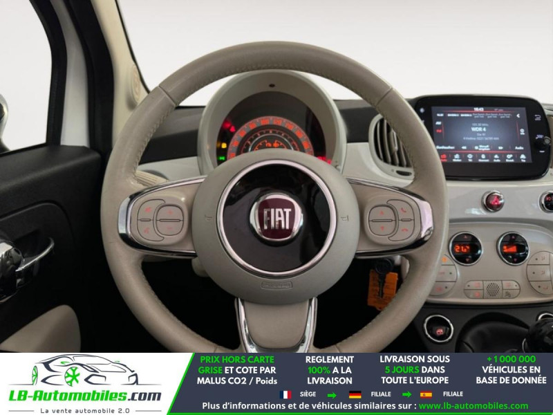 Fiat 500 1.2 69 ch BVM  occasion � Beaupuy - photo n�7