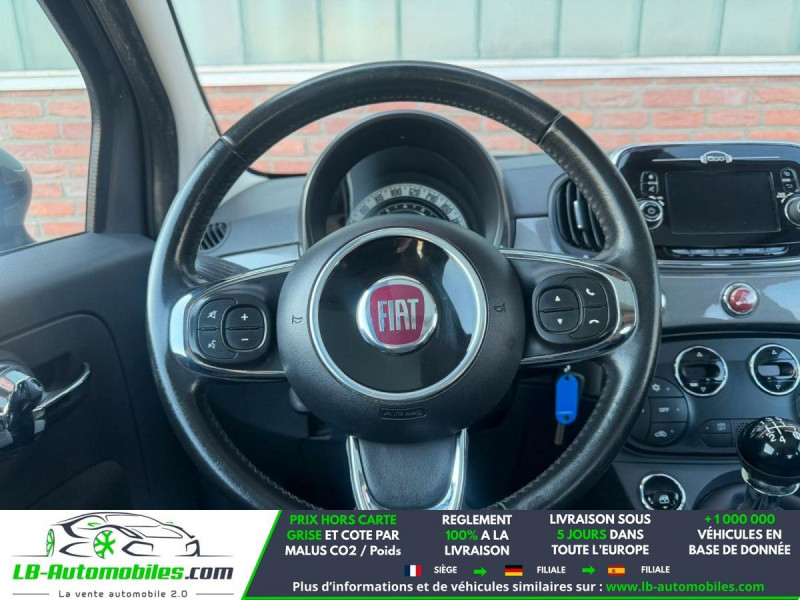Fiat 500 1.2 69 ch BVM  occasion � Beaupuy - photo n�7