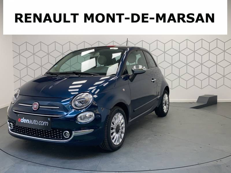 Fiat 500 1.2 69 ch Lounge  occasion à Mont de Marsan