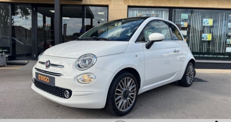 Fiat 500 1.2 69CH ECO PACK CLUB TOIT PANORAMIQUE