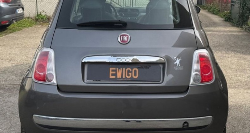 Fiat 500 1.2 70 bicolor grise toit panormaique entretien constructeur  occasion � Juvisy Sur Orge - photo n�5