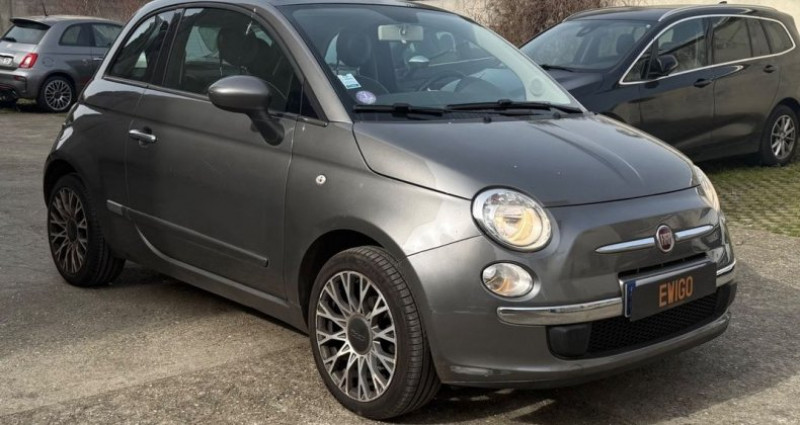 Fiat 500 1.2 70 bicolor grise toit panormaique entretien constructeur  occasion � Juvisy Sur Orge - photo n�3